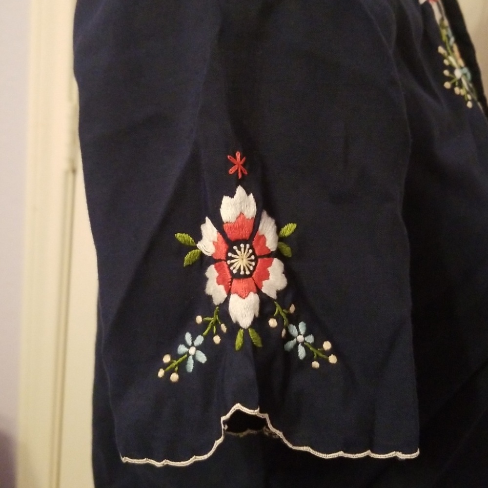 Lily Vintage Chinese Women's Top - Picture 5 of 7